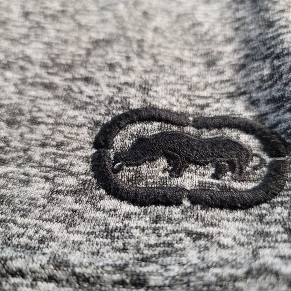 Ecko Unltd. 10" Fleece Shorts Men's Size Medium Heather Grey Below Knee - Picture 6 of 10